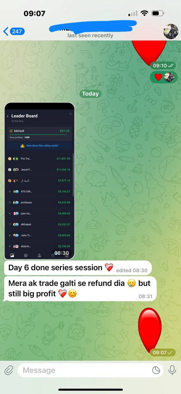 Trader Success Story