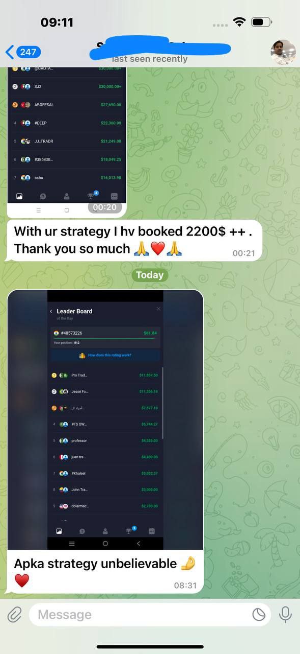 Trader Success Story