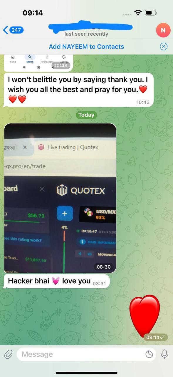 Trader Success Story