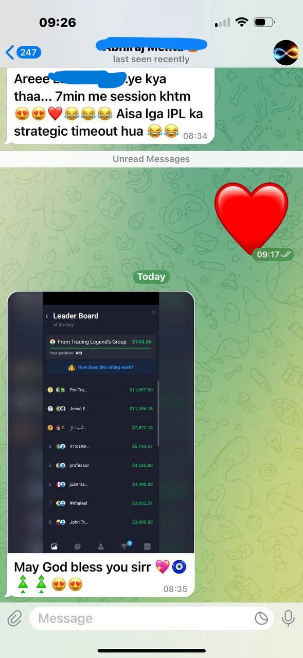 Trader Success Story