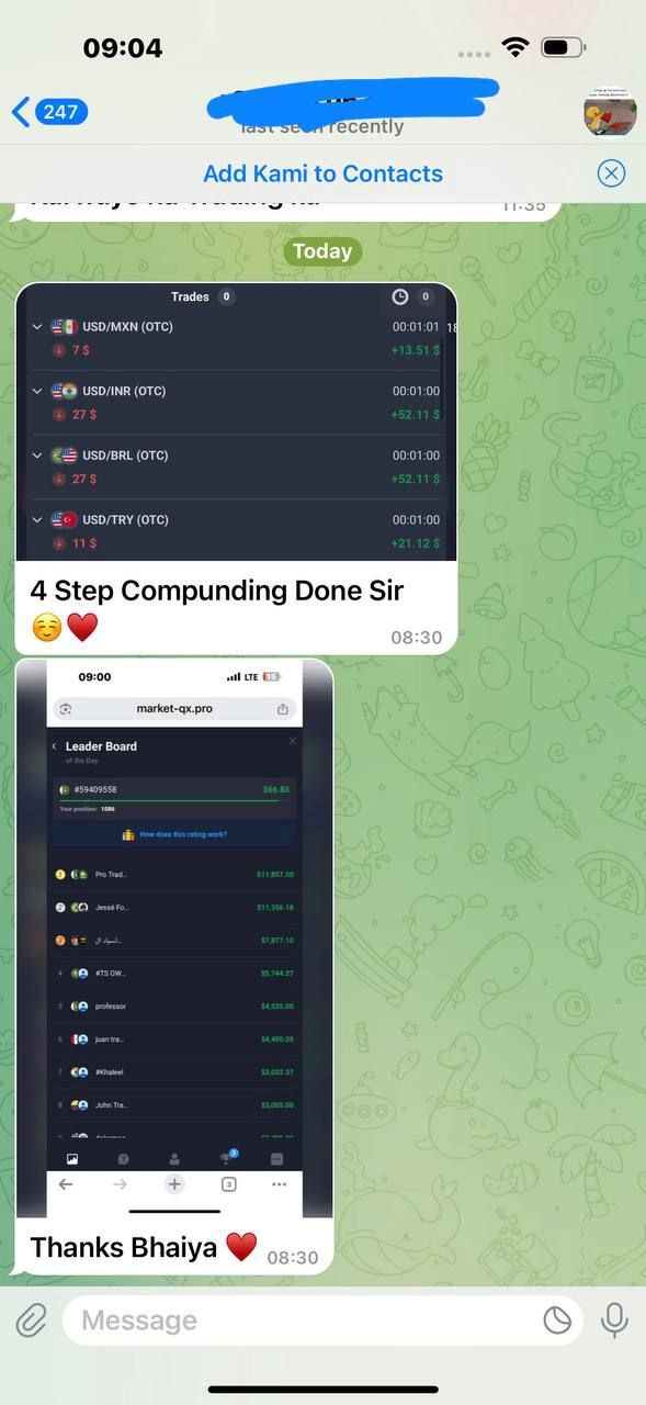 Trader Success Story