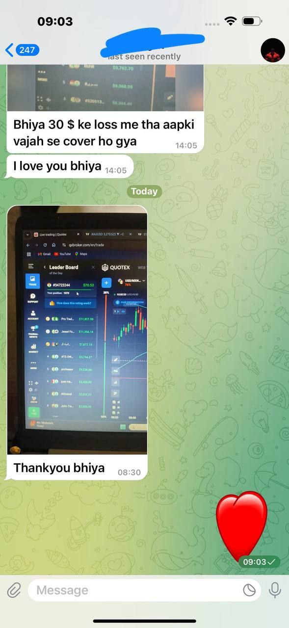 Trader Success Story