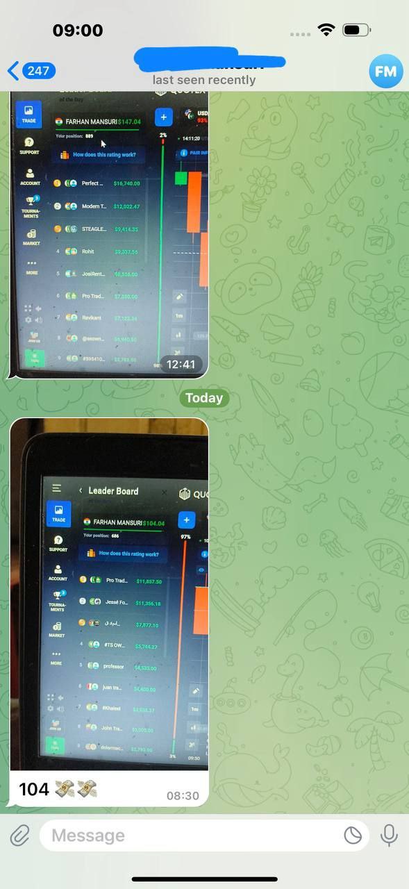 Trader Success Story